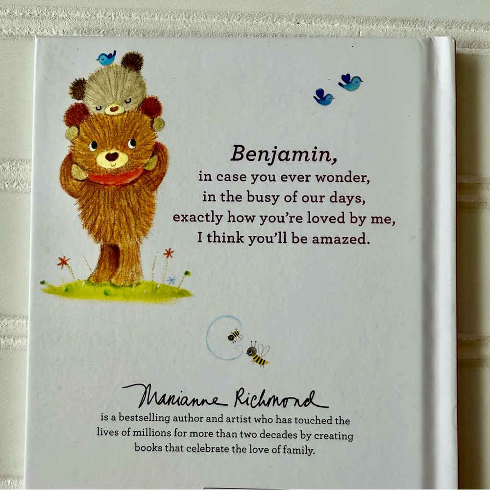 I Love You All Ways Children's Book ( Benjamin ) NEW - Picture 3 of 3